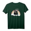 Sensenmann reitet Llama Pastell Goth Regenbogen T-Shirt – Lustiges Halloween Kostüm für Erwachsene mit Humor & Fantasie-Motiv