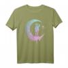 Vaporwave Kawaii Mädchen Mond Otaku Anime Pastel Goth T-Shirt – Perfekt für Anime, Manga und Emo Fans