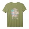 Vaporwave schmelzender Mond Anime Otaku Pastel Goth T-Shirt – Kawaii & Okkult Style für Otaku, Emo & Anime Fans