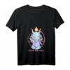 Damen Kawaii Pastel Goth Baby Baphomet T-Shirt mit V-Ausschnitt – Cute Satanic Nu Goth Mode & Occult Geschenk