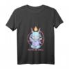 Damen Kawaii Pastel Goth Baby Baphomet T-Shirt mit V-Ausschnitt – Cute Satanic Nu Goth Mode & Occult Geschenk