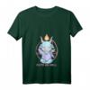 Damen Kawaii Pastel Goth Baby Baphomet T-Shirt mit V-Ausschnitt – Cute Satanic Nu Goth Mode & Occult Geschenk
