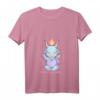 Damen Kawaii Pastel Goth Baby Baphomet T-Shirt mit V-Ausschnitt – Cute Satanic Nu Goth Mode & Occult Geschenk