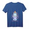 Damen Kawaii Pastel Goth Baby Baphomet T-Shirt mit V-Ausschnitt – Cute Satanic Nu Goth Mode & Occult Geschenk