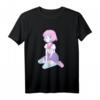 Yami Kawaii Sad Girl BLUE PINK Pastel Goth T-Shirt – Perfektes Harajuku & Aesthetic Anime Merch Geschenk
