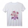 Pastel Goth Rib Cage Bat T-Shirt mit V-Ausschnitt – Creepy Bat Motiv für Wicca, Witchcraft & Pagan Culture