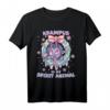 Kawaii Pastell Goth Süßes & Gruseliges Weihnachts-Krampus T-Shirt – Perfekt für Feiertage, Halloween & das ganze Jahr