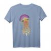 Retro Jellyfish Vaporwave - Sad Aesthetic Edgy Streetwear T-Shirt für Goth, EGirl & Vintage Style Fans