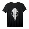 Vulture Culture Fuchs Gothic Pastel Goth Schädel T-Shirt - Klassisch geschnitten, doppelt genähter Saum für dunkle & alternative Styles