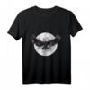 Aesthetic Clothes Raben Mond Okkult Flügel Goth T-Shirt – Vaporwave, Pastel Goth & Horror Style für Teenager, Halloween & Partys