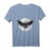 Aesthetic Clothes Raben Mond Okkult Flügel Goth T-Shirt – Vaporwave, Pastel Goth & Horror Style für Teenager, Halloween & Partys
