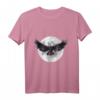 Aesthetic Clothes Raben Mond Okkult Flügel Goth T-Shirt – Vaporwave, Pastel Goth & Horror Style für Teenager, Halloween & Partys