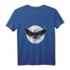 Aesthetic Clothes Raben Mond Okkult Flügel Goth T-Shirt – Vaporwave, Pastel Goth & Horror Style für Teenager, Halloween & Partys