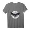 Aesthetic Clothes Raben Mond Okkult Flügel Goth T-Shirt – Vaporwave, Pastel Goth & Horror Style für Teenager, Halloween & Partys