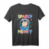 Space Cat Lover T-Shirt - Geek Nerd Meme Pastel Goth Cool Cat Shirt, Perfect for Science, Galaxy Fans & Humorous Gifts for Christmas or Birthdays