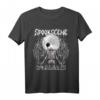 HapOwl Metall Emo Skelett Fallen Angel Skulls Gothic T-Shirt – Düstere Alternative Mode für Fans von Emo, Gothic & Y2K Ästhetik