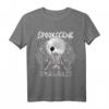HapOwl Metall Emo Skelett Fallen Angel Skulls Gothic T-Shirt – Düstere Alternative Mode für Fans von Emo, Gothic & Y2K Ästhetik