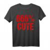 666 % niedlich Kawaii Pastell Gothic Death T-Shirt – Perfektes Halloween Geschenk für Satan- und Teufel-Liebhaber