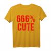 666 % niedlich Kawaii Pastell Gothic Death T-Shirt – Perfektes Halloween Geschenk für Satan- und Teufel-Liebhaber