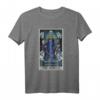 Gothic Halloween T-Shirt mit Dr. Jekyll & Mr. Hyde und Tarotkarte The World - Grusiges Design für Halloween und Gothic Fans