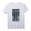 Gothic Halloween T-Shirt mit Dr. Jekyll & Mr. Hyde und Tarotkarte The World - Grusiges Design für Halloween und Gothic Fans