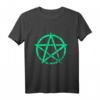 Pentagramm Wicca Symbol Gothic T-Shirt – Okkultes Esoterik-Design für Gothic, Satanisten & Festival-Fans