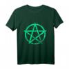 Pentagramm Wicca Symbol Gothic T-Shirt – Okkultes Esoterik-Design für Gothic, Satanisten & Festival-Fans