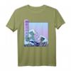 The Great Wave Off Kanagawa Vaporwave Otaku Japan Kultur T-Shirt – Exklusives Design für Anime, Manga, Kawaii & Retro Japan Fans