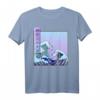The Great Wave Off Kanagawa Vaporwave Otaku Japan Kultur T-Shirt – Exklusives Design für Anime, Manga, Kawaii & Retro Japan Fans