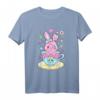 Kawaii Pastel Goth Hase T-Shirt – Niedliches und Gruseliges Design, Perfektes Geschenk für Nu Goth, Bubble Goth & Vaporwave Fans