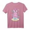 Kawaii Pastel Goth Hase T-Shirt – Niedliches und Gruseliges Design, Perfektes Geschenk für Nu Goth, Bubble Goth & Vaporwave Fans