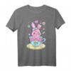 Kawaii Pastel Goth Hase T-Shirt – Niedliches und Gruseliges Design, Perfektes Geschenk für Nu Goth, Bubble Goth & Vaporwave Fans