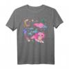Axolotl im Weltall T-Shirt – Pastel Goth Vaporwave Design für Anime, Kawaii, Nu-Goth, Cosplay & Harajuku Fans