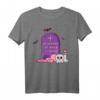 In Memory Of When I Cared - Yami Kawaii Pastel Goth T-Shirt für E-Girls & E-Boys, Sarkastischer Kawaii Goth Style für Damen und Herren