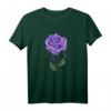 Purple Aesthetic Rose Soft Grunge Pastel Goth Punk eGirl T-Shirt – Edgy Floral Streetwear für Emo, Indie & Alternative Fashion Fans