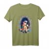 Totenkopf Skull Pastel Gothic Day Of The Dead Catrina T-Shirt – Perfekt für Día de los Muertos & Halloween Kostüme für Damen und Herren
