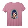Totenkopf Skull Pastel Gothic Day Of The Dead Catrina T-Shirt – Perfekt für Día de los Muertos & Halloween Kostüme für Damen und Herren