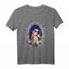 Totenkopf Skull Pastel Gothic Day Of The Dead Catrina T-Shirt – Perfekt für Día de los Muertos & Halloween Kostüme für Damen und Herren