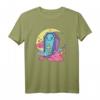 Kawaii Sarg T-Shirt im Gothic-Stil in Pastellfarben mit Mond-Design – Süßes Gothic-Mode-Shirt für Liebhaber