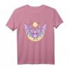 Pastell Goth T-Shirt mit Kawaii Mondfledermaus – Gruseliges, niedliches Gothic-Design für Emo, Anime & Japan-Fans, perfekt für Okkultismus-Liebhaber