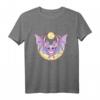 Pastell Goth T-Shirt mit Kawaii Mondfledermaus – Gruseliges, niedliches Gothic-Design für Emo, Anime & Japan-Fans, perfekt für Okkultismus-Liebhaber