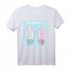 Pastel Goth Bubble Tea T-Shirt – Kawaii Pink Japanese Boba Tee für Milchtee-Fans & Anime Liebhaber