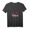 Damen Gothic T-Shirt mit Spruch 'Das Böse Hat Titten' – Lustiges Ironie-Shirt für Gothic Fans & Geschenkideen mit V-Ausschnitt