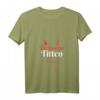 Damen Gothic T-Shirt mit Spruch 'Das Böse Hat Titten' – Lustiges Ironie-Shirt für Gothic Fans & Geschenkideen mit V-Ausschnitt
