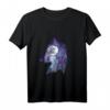 Mond Kosmos Goth Wolf T-Shirt - Mystisches Wolf-Design mit Vollmond und Weltraum für Tierfreunde, Goths und Naturbegeisterte