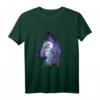 Mond Kosmos Goth Wolf T-Shirt - Mystisches Wolf-Design mit Vollmond und Weltraum für Tierfreunde, Goths und Naturbegeisterte