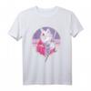 Japanisches Anime Kawaii Katze Samurai T-Shirt - Pastel Goth Design für Otaku, Emo & Anime-Fans