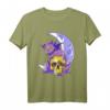 Pastel Goth Katze Emo Schädel Okkult Hexerei T-Shirt – Exklusives Kawaii Design für Anime-, Manga-, Gothic- & Halloween-Fans