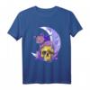 Pastel Goth Katze Emo Schädel Okkult Hexerei T-Shirt – Exklusives Kawaii Design für Anime-, Manga-, Gothic- & Halloween-Fans