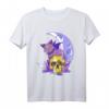 Pastel Goth Katze Emo Schädel Okkult Hexerei T-Shirt – Exklusives Kawaii Design für Anime-, Manga-, Gothic- & Halloween-Fans